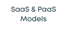 SaaS & PaaS Models