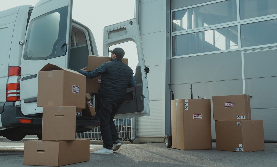 Loading a truck